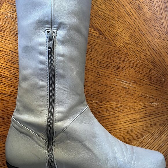 Fluevog Anjali Gray Boots Size 10 (Fits 9.5 best) - Picture 3 of 10